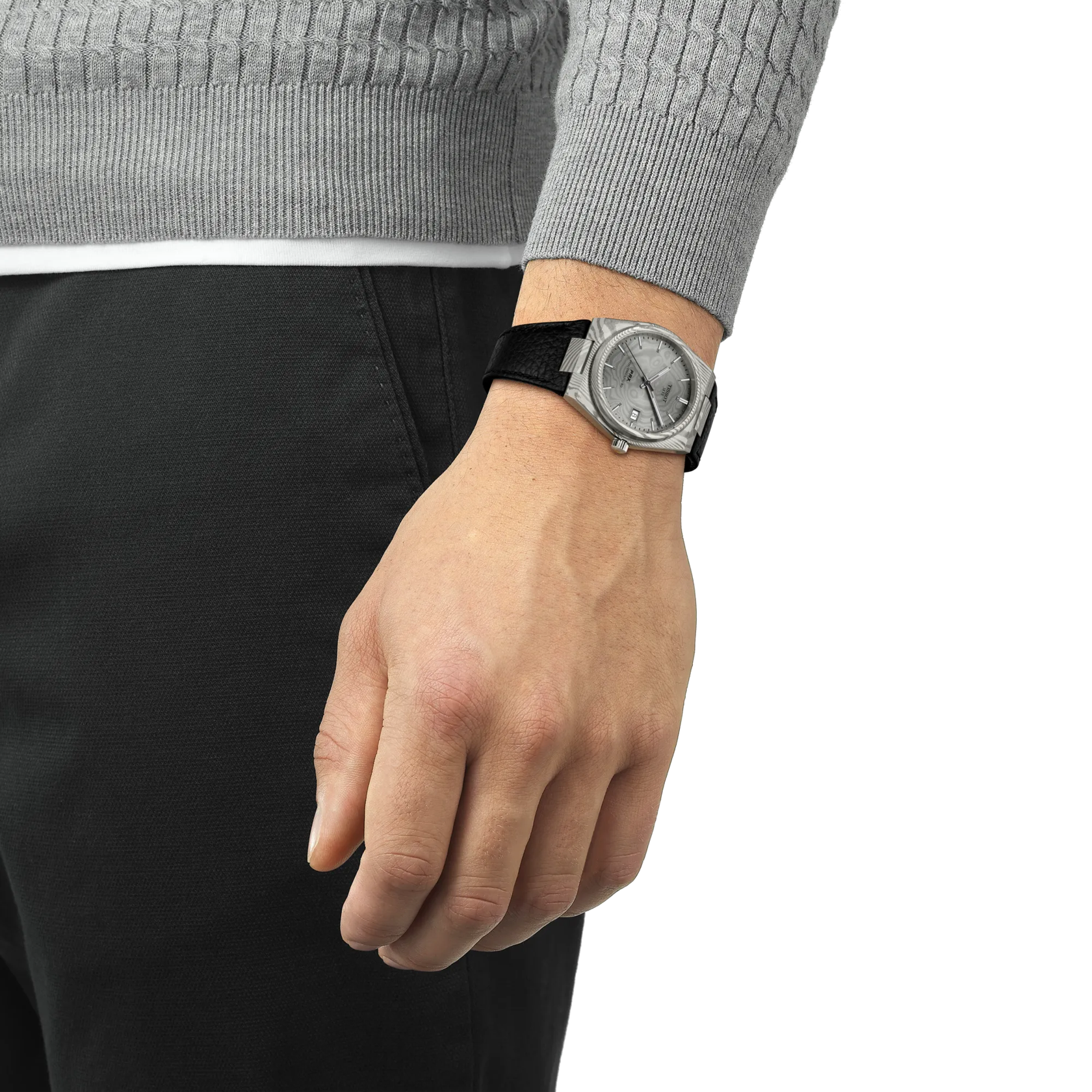 Tissot PRX Damaszenerstahl 38mm T137.807.96.081.00