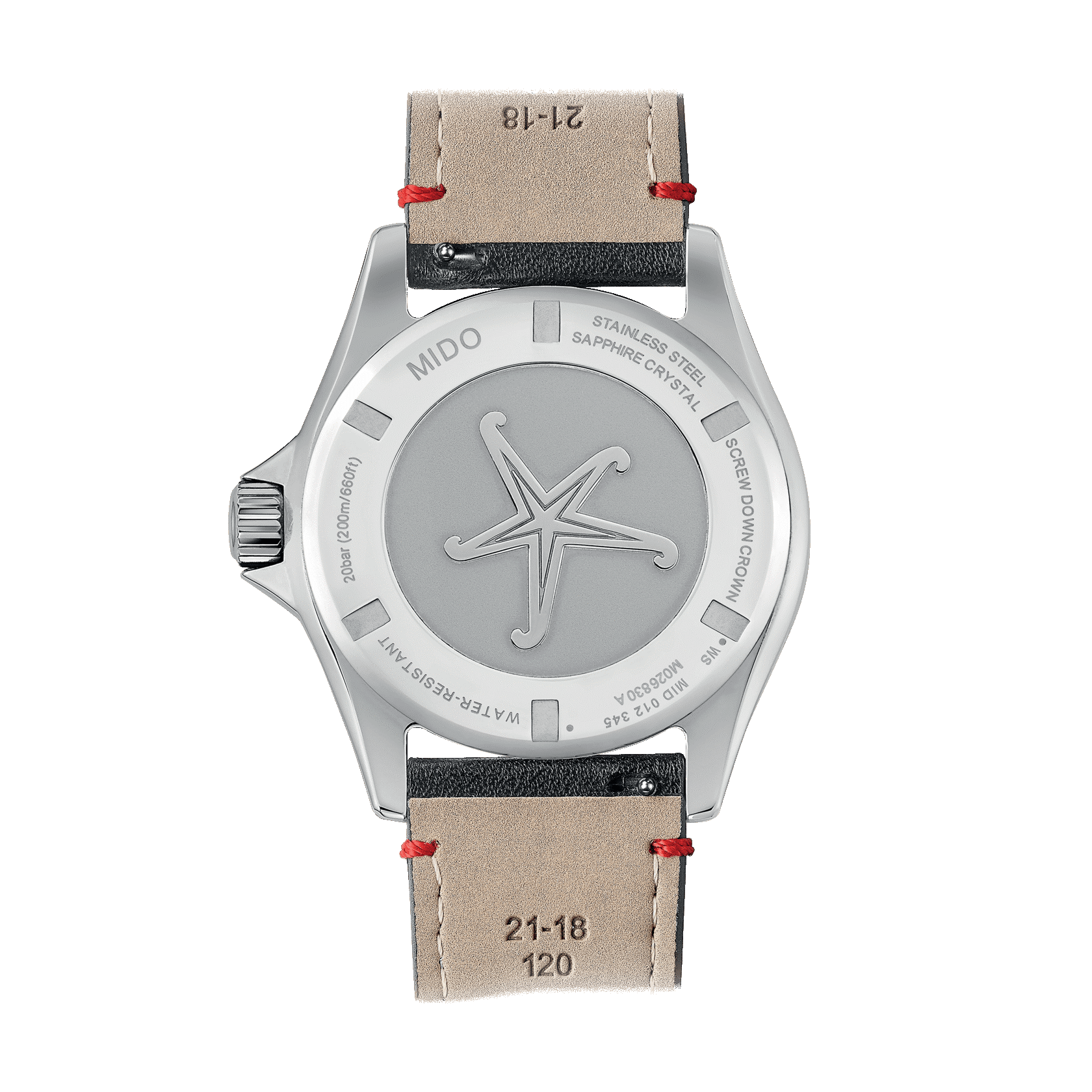 MIDO Ocean Star Worldtimer M026.830.16.030.00 - ∅ 40.5mm