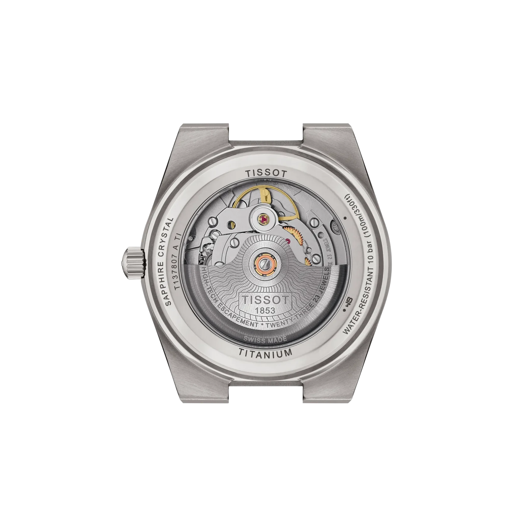 Tissot PRX Titanium 38 mm Anthrazit Titan – Ref. T1378074406100