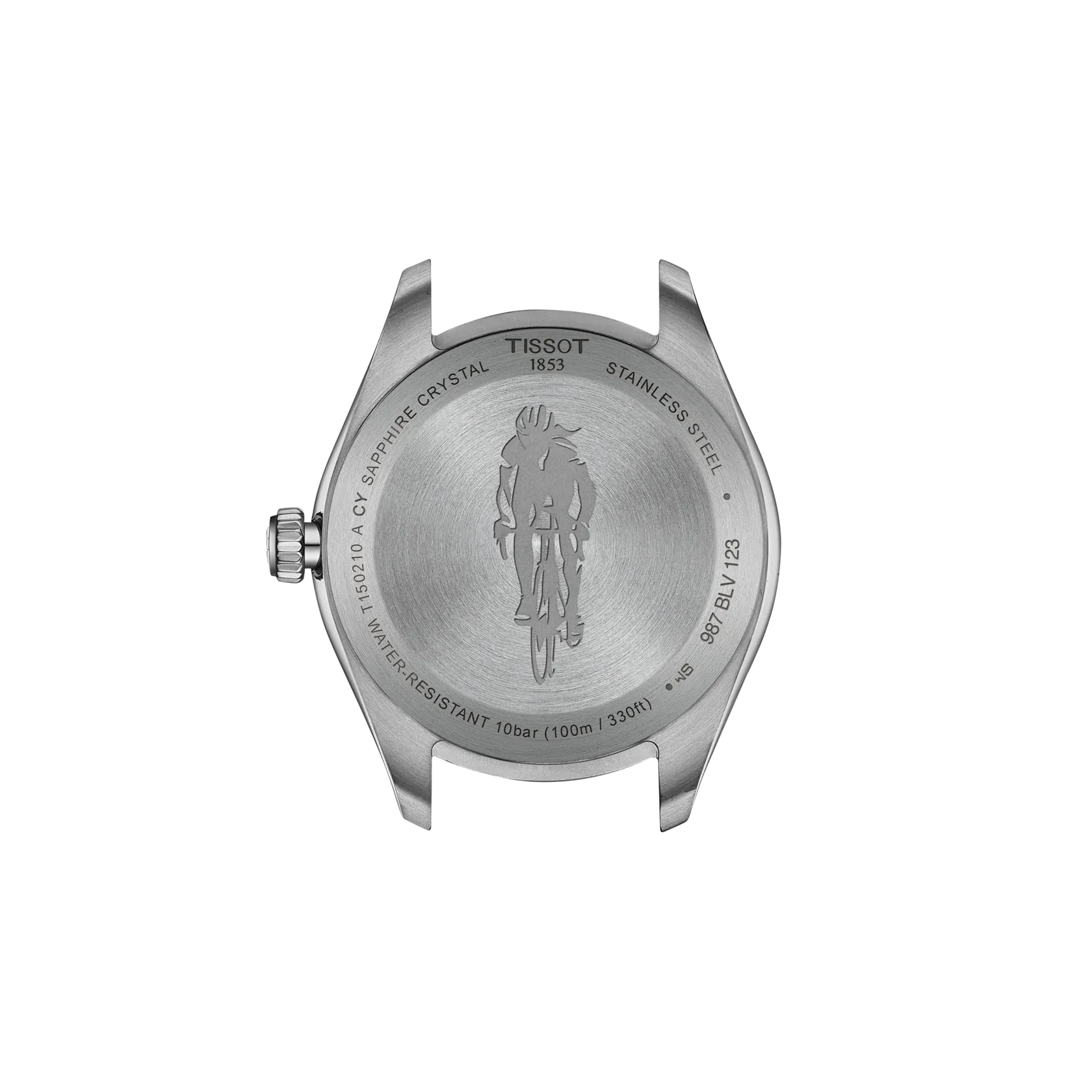 Tissot PR 100 Cycling 34 mm Grau Textil – Ref. T1502101703700