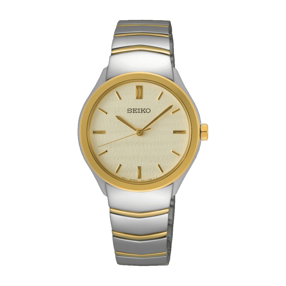 Seiko SUR550P1 Uhr CLASSIQUE Quarz 3 Zeiger