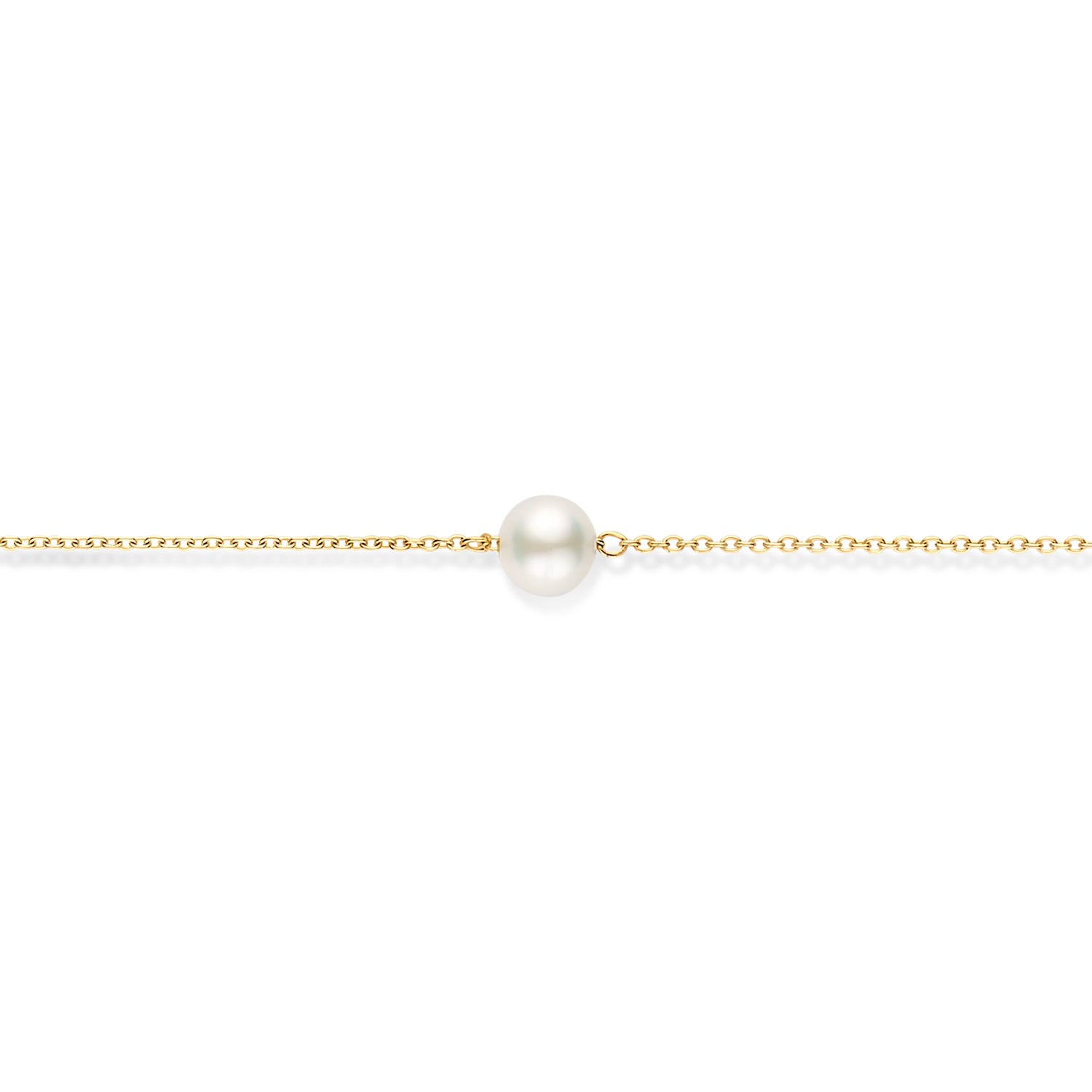 Armband Nuvia aus 585er Gelbgold mit Süßwasserperlen