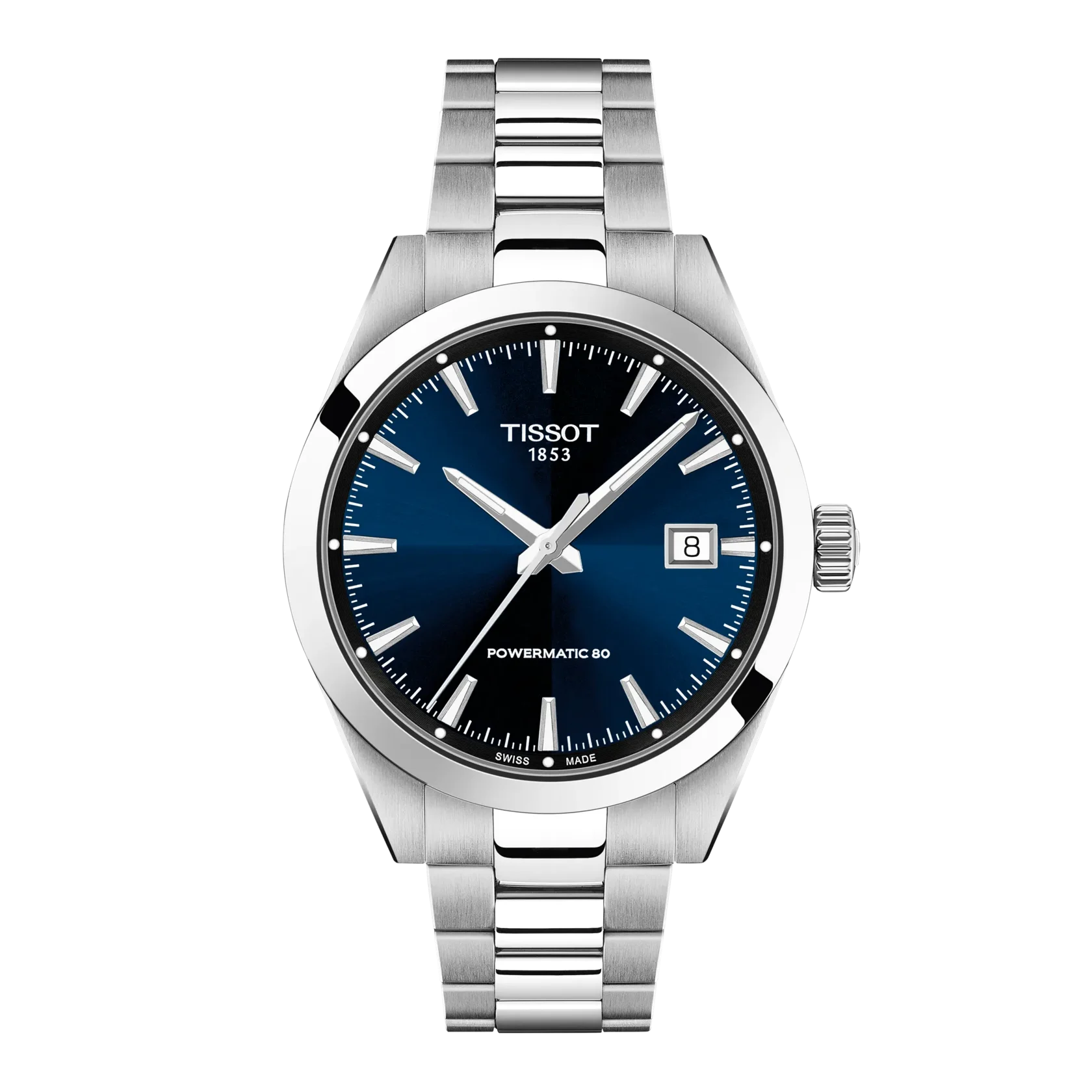 Tissot Gentleman 38 mm Blau Edelstahl – Ref. T1658071104100