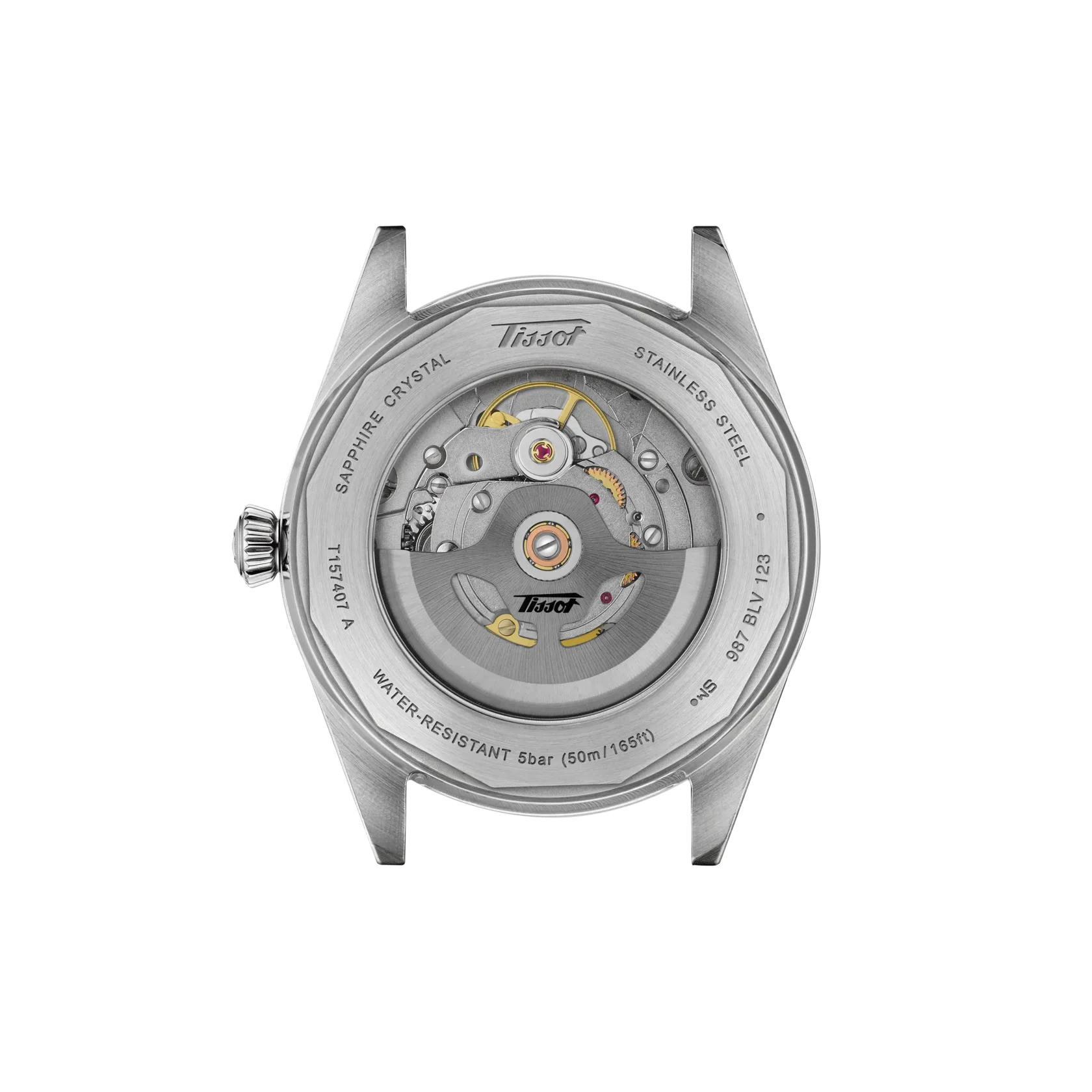 Tissot Visodate Powermatic 80 Automatik Uhr Blau 39 mm Edelstahl – Ref. T1574071104100