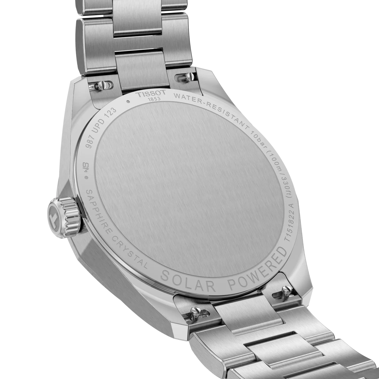 Tissot PRC 100 Solar 34 mm Silber Bicolor – Ref. T1518222203100
