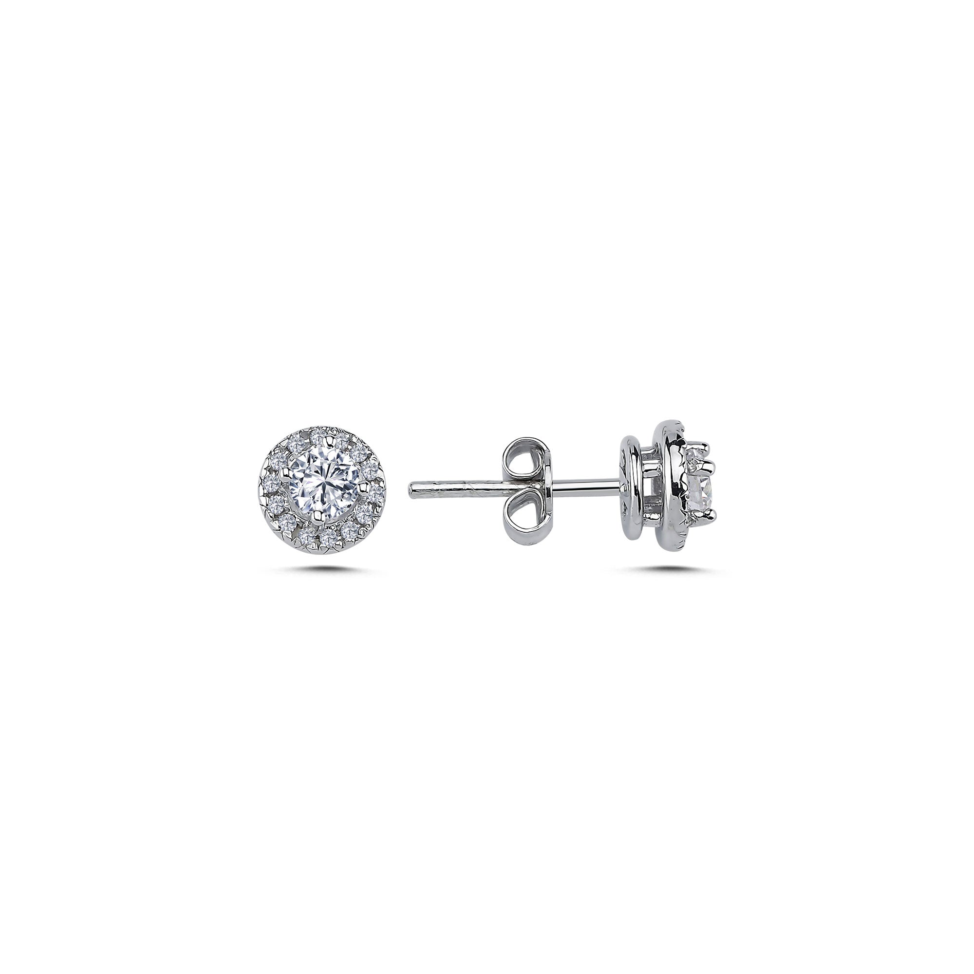 Carmela Diamant-Ohrstecker – Exklusive Weißgold Ohrringe mit Brillanten 0,61 ct