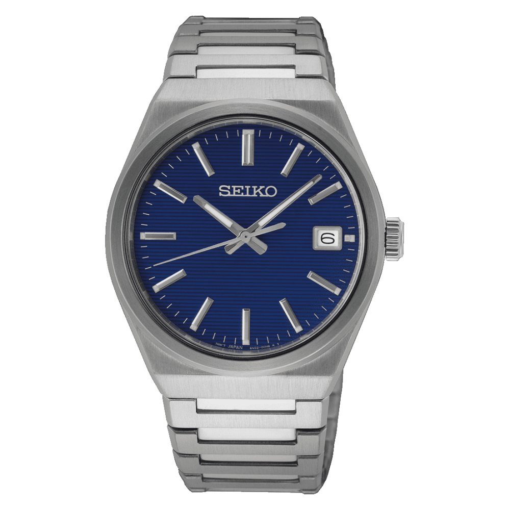 Seiko  SUR555P1 KLASSIKER-UHR Quarz 3 Zeiger