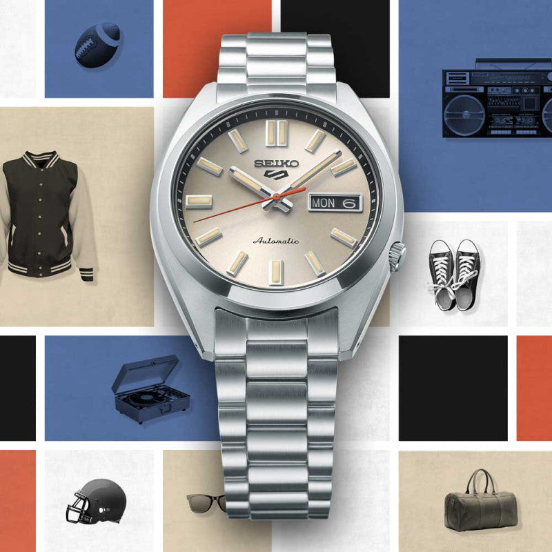 SRPK91K1 Seiko 5 Sports Uhr Automatik 3 Zeiger