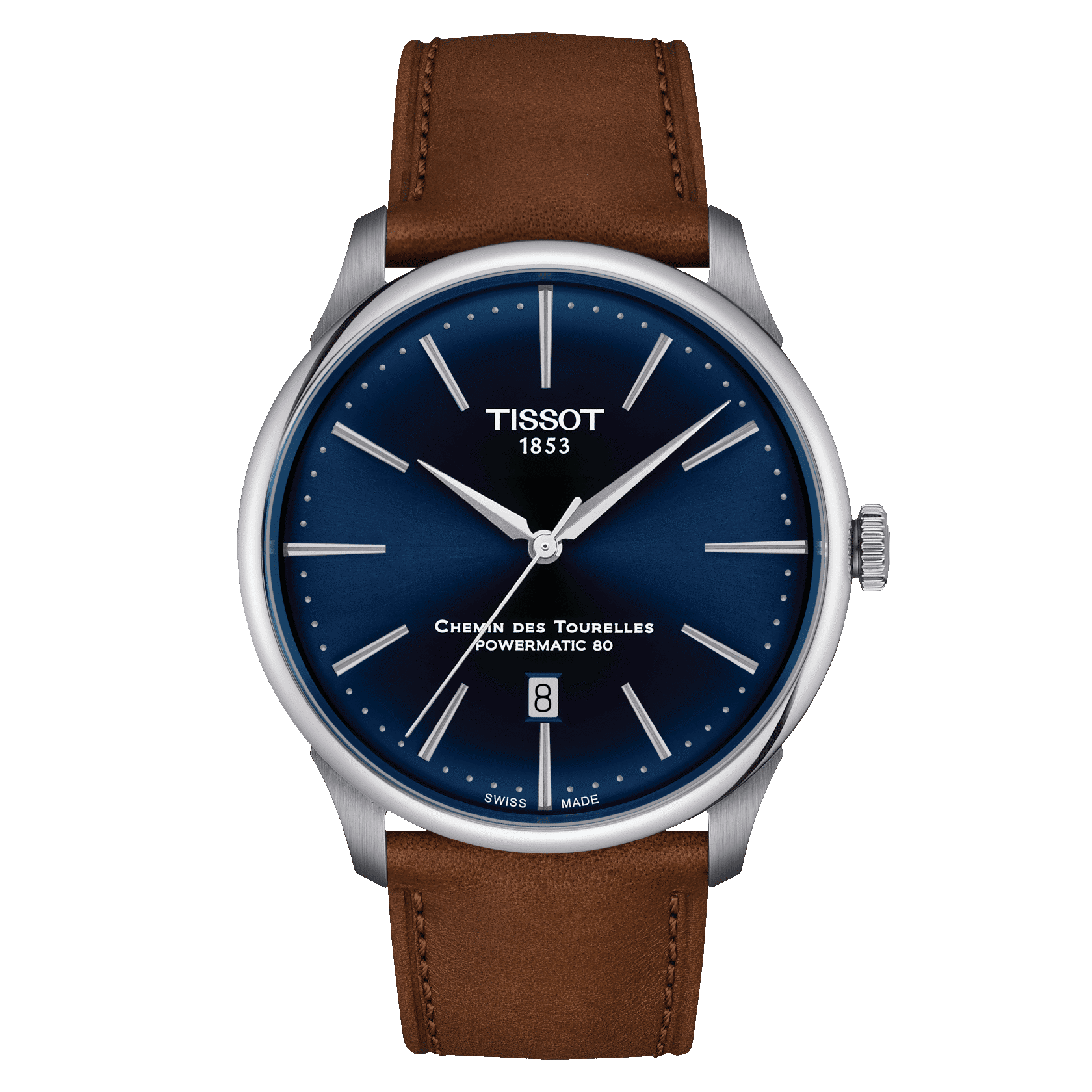 T1394071604100 Tissot Chemin des Tourelles Powermatic 80 42 mm